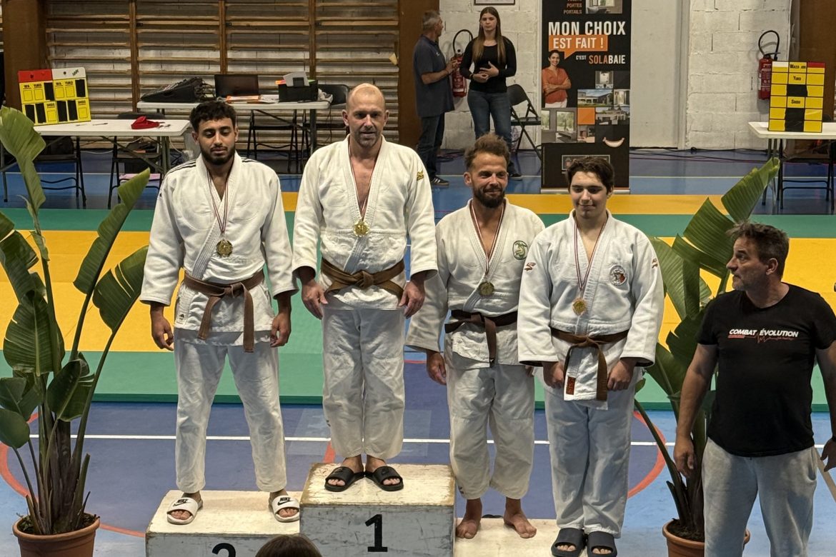 Nicolas au tournoi ceintures de couleurs de Vauvert