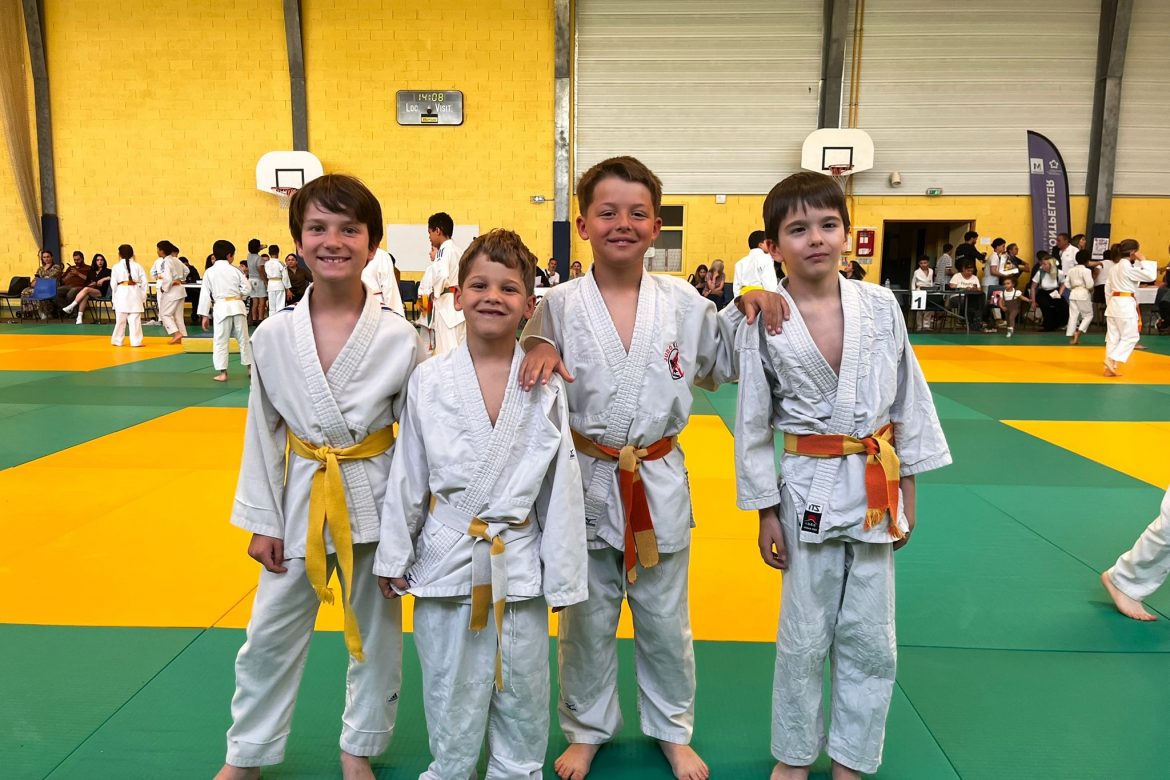 Tournoi Kim Lavaud 2026 – PLEINS de médailles pour le Judo Club de Lansargues