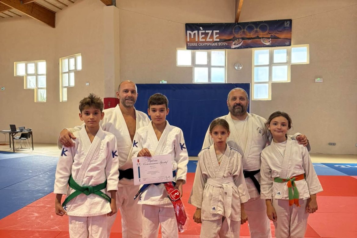 Stage départemental de rentrée : le Judo Club de Lansargues au rendez-vous !